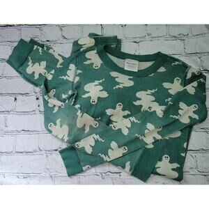 Hanna Andersson- Unisex Halloween Ghost Pajama Set- size 12